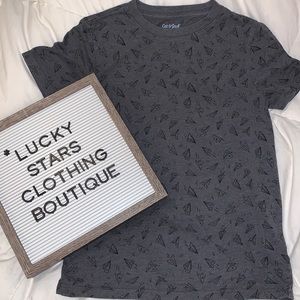 Cat & Jack Boys Paper Airplane T-Shirt